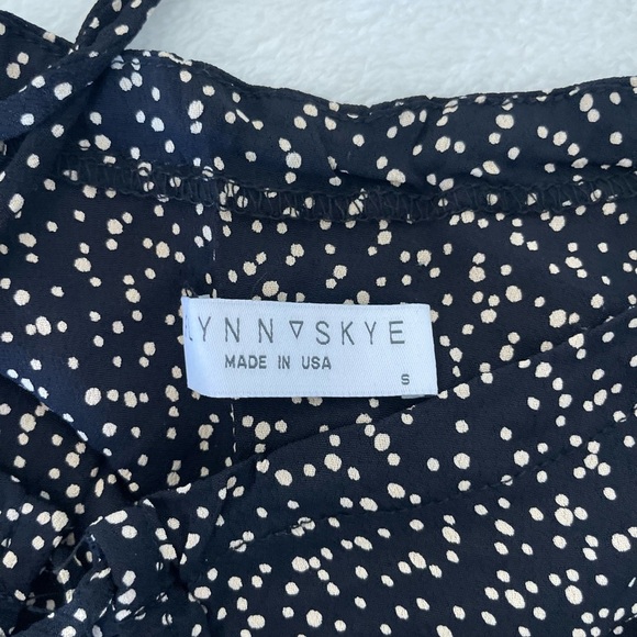 Flynn Skye Black and White Speckled Crop Top - Picture 5 of 6